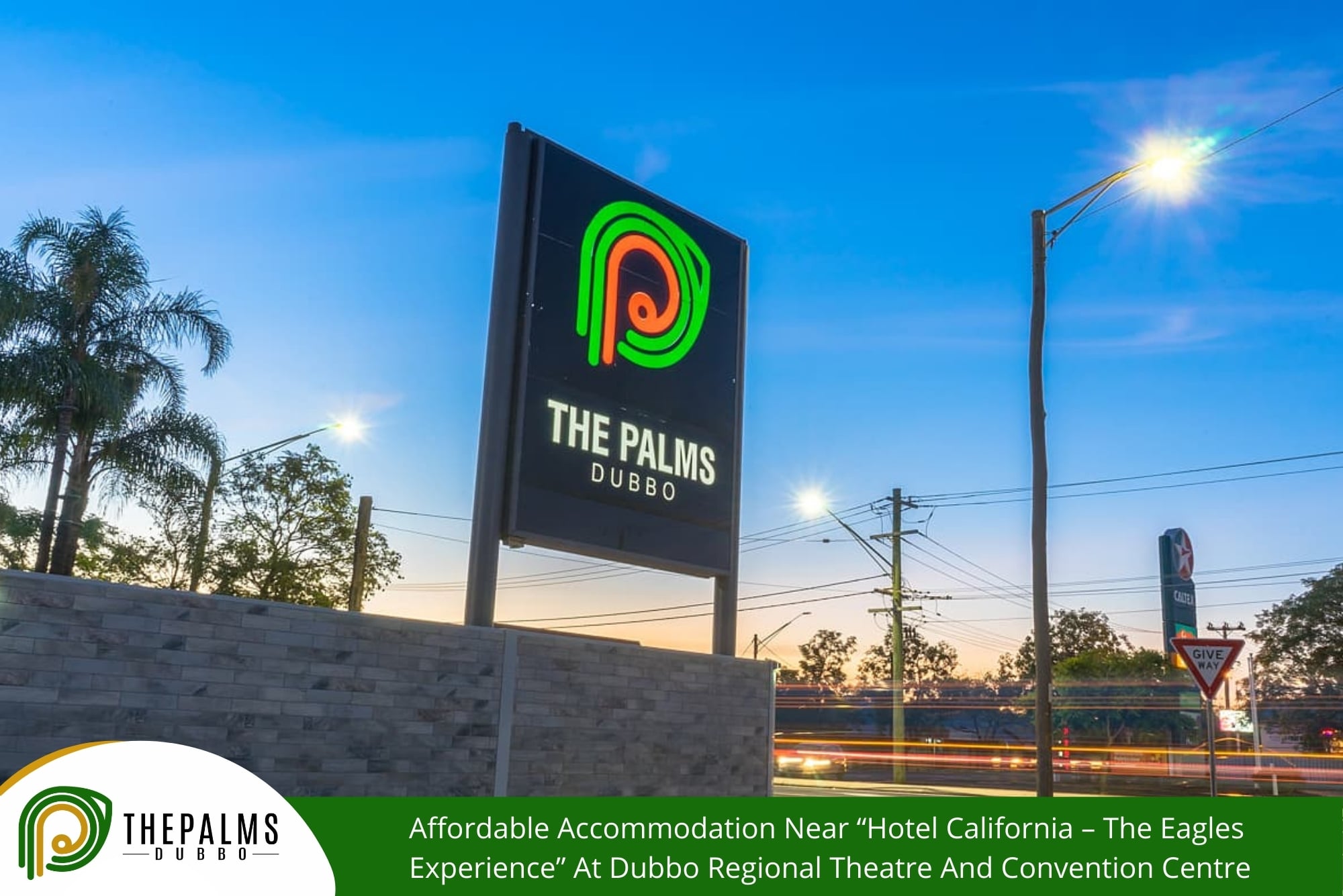 Affordable Accommodation Near “Hotel California – The Eagles Experience” At Dubbo Regional Theatre And Convention Centre